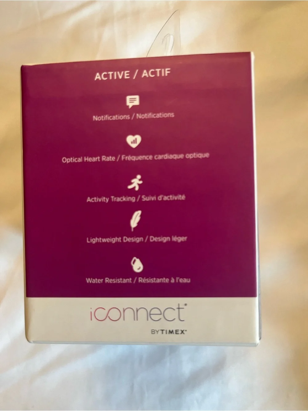 Timex iConnect Active Smartwatch in Purple with Rose-Gold Bezel